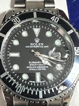 Reloj Rolex Submariner Automático Negro