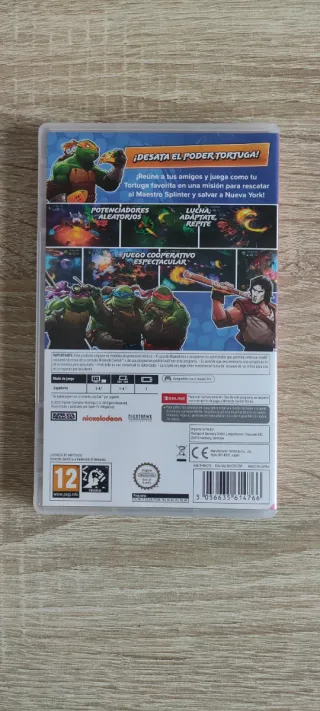 Nintendo Switch Teenage Mutant Ninja Turtles Splin