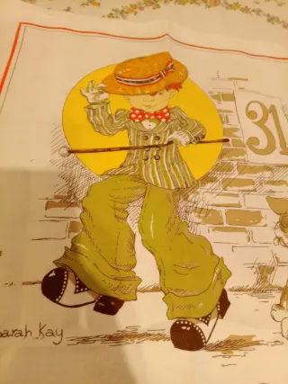 Strofinaccio Calendario 1982 Sarah Kay