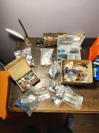 Kit Arduino de robótica y electronica variada