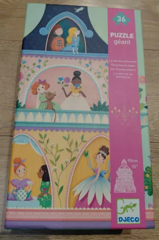 Puzzle Djeco La Torre de las Princesas 36 piezas