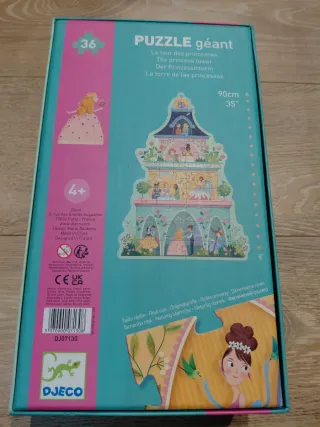 Puzzle Djeco La Torre de las Princesas 36 piezas