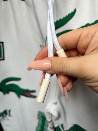 Pantalones chándal Lacoste blancos