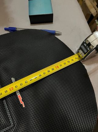 Funda Asiento Moto Racing Negra