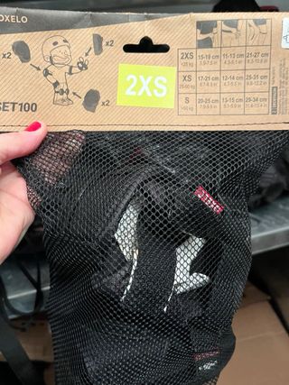 Protecciones Patinaje Oxelo Set100 2XS