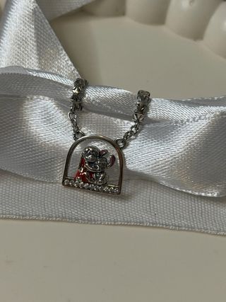 Pulsera Plata con Charms Disney