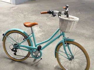 Bicicleta Capri Paseo Cesta Azul celeste