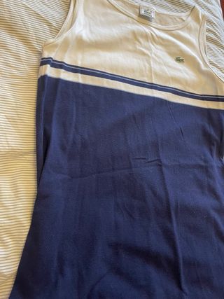 Vestido Tennis by Lacoste Mujer Talla 38 Retro