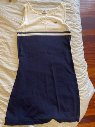 Vestido Tennis by Lacoste Mujer Talla 38 Retro