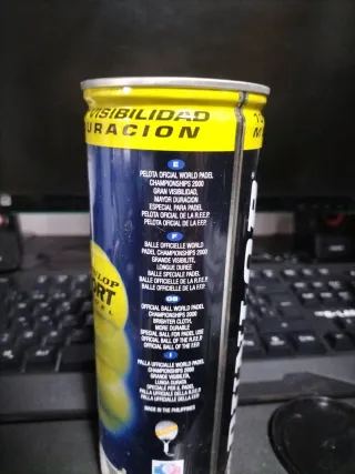 3 Pelotas de pádel Dunlop Fort