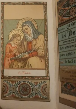 Libro Devocionario"JOYAS DEL CRISTIANO 1901.