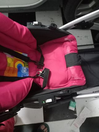 DisneyDuobuggy carro gemelar rosa