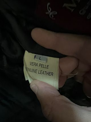 Giacca vintage pelle scamosciata Malagrida