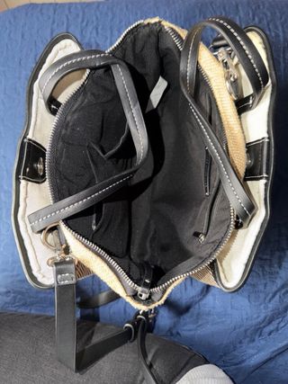 Bolso Paco Martinez Beige y Negro