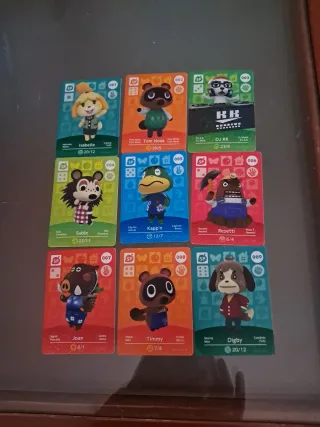 Cartas Animal Crossing serie 1