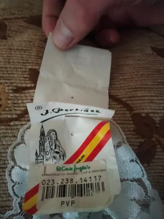 Mantilla de encaje floral