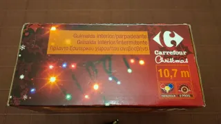 Luces Navideñas multicolor árbol navidad