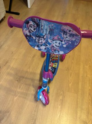 Patinete Patrulla Canina 3 ruedas