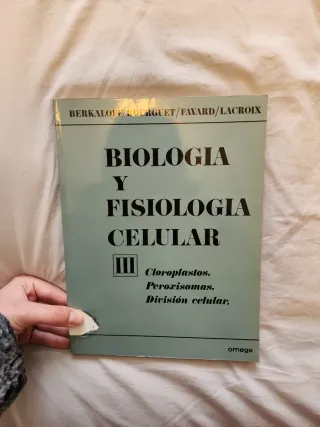 Biología y Fisiología Celular tomos I, II, III, IV