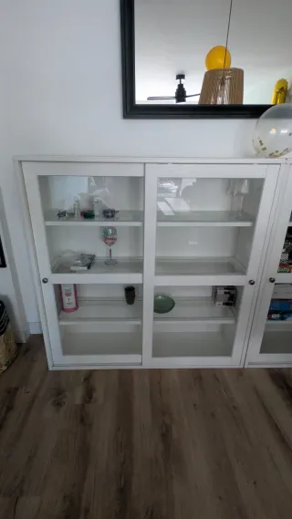 2 Vitrinas IKEA HAVSTA Cristal Correderas