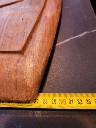 Tabla de madera de teca