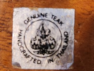 Tabla de madera de teca