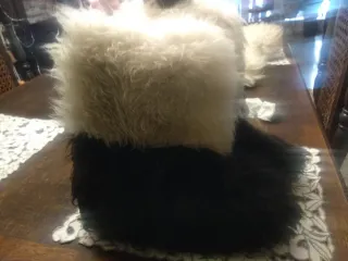 Descansos de nieve peludos con cremallera