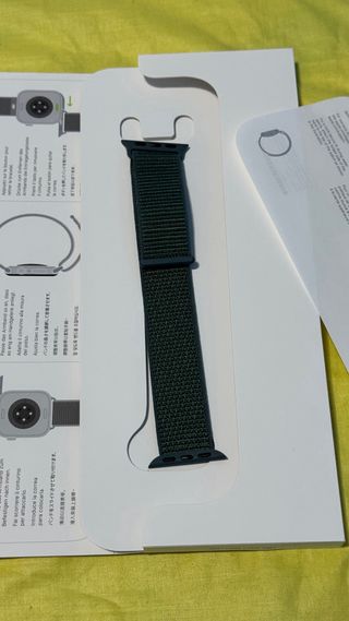 Correa Apple Sport Loop 40mm Verde