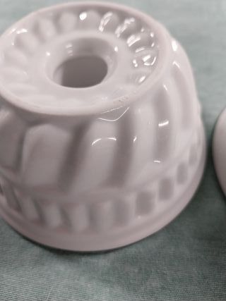 2 Formine per dolci in ceramica vintage