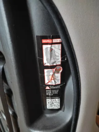 Silla coche infantil + protector asiento