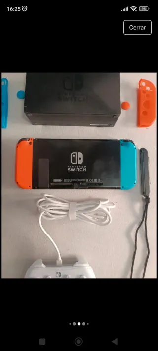 Nintendo Switch Azul y Naranja