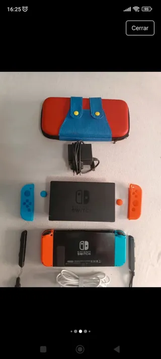 Nintendo Switch Azul y Naranja