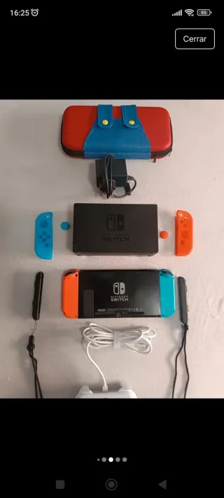 Nintendo Switch Azul y Naranja