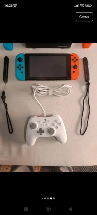 Nintendo Switch Azul y Naranja