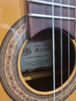 Guitarra española MARCE + funda