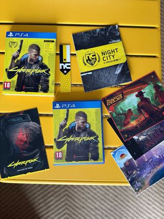 Cyberpunk 2077 PS4 (Edición Especial + Extras)
