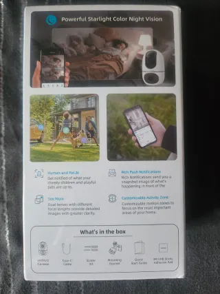 Camara de vigilancia wifi Virtavo XD1