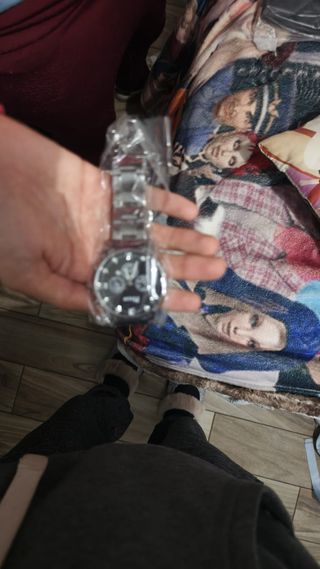 Reloj Dorado Acero Hombre Cuarzo