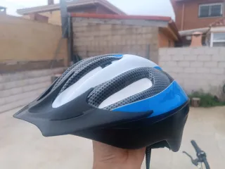 Bicicleta Montaña Roja y azul