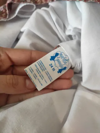 Vestido bebé floral