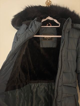 Anorak mujer invierno, verde Kaki.regalo vestido