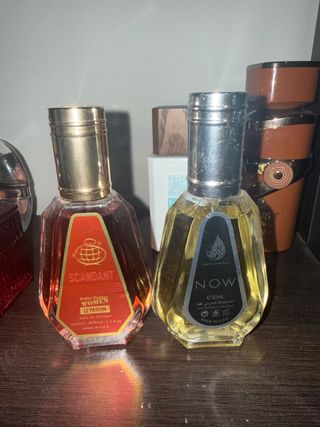 Perfume SCANDANT y NOW Ard Al Zaafaran
