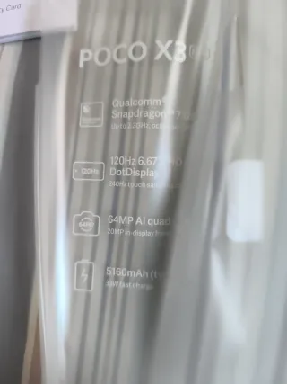 Xiaomi Poco X3 NFC Negro