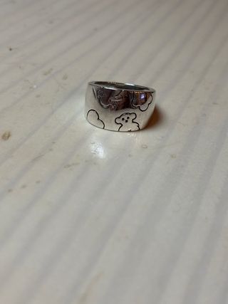 Anillo Tous Plata 925 Talla 16.3 Ositos