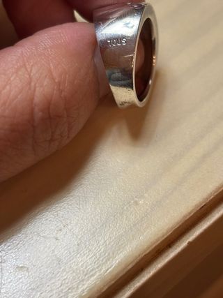 Anillo Tous Plata 925 Talla 16.3 Ositos
