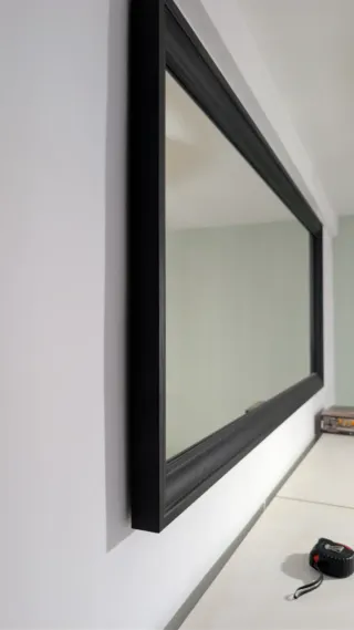 Espejo IKEA TOFTBYN Negro 165x75cm