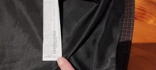 Americana Zara Marrón/Negra Talla XL