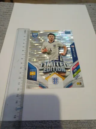 Cromo fútbol Declan Rice Limited Edition. XXL