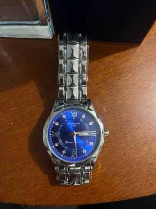 Reloj Banbony Azul y Plateado