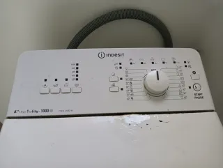 Lavadora Carga Superior Indesit 6kg